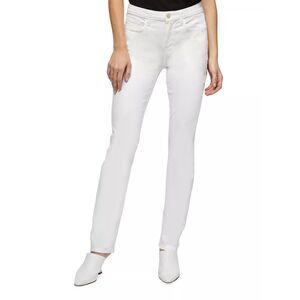 NWT Jen7 Slim Boyfriend Jeans in White size 10